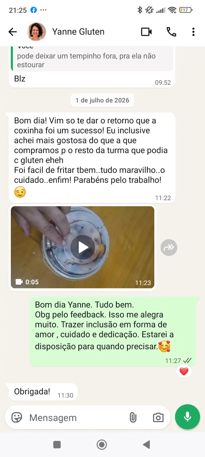 Depoimento de cliente